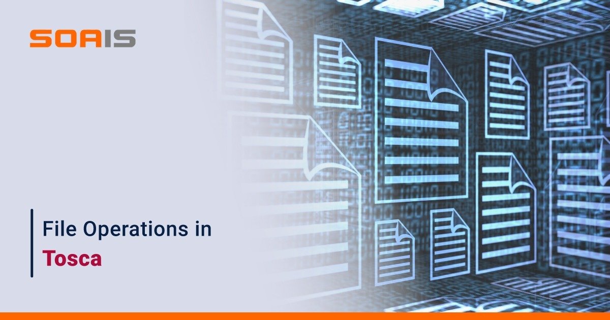 File Operations in Tosca